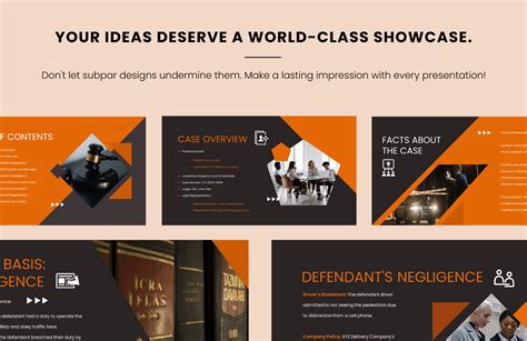 Legal Case Presentation PPT Template - Download | Template.net