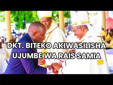 Bmg Tv Dkt Biteko Atoa Ujumbe Wa Rais Samia Kwa Maaskofu Msiogope