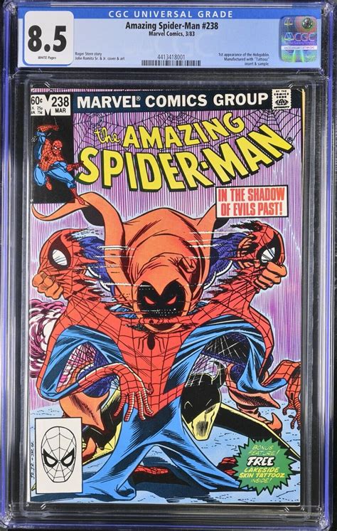 Amazing Spider Man 238 CGC 8 5 Beautiful Looking Book 1st App Of