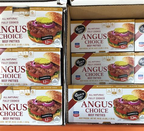 Costco Angus Cheeseburger Frozen Better Cook Options