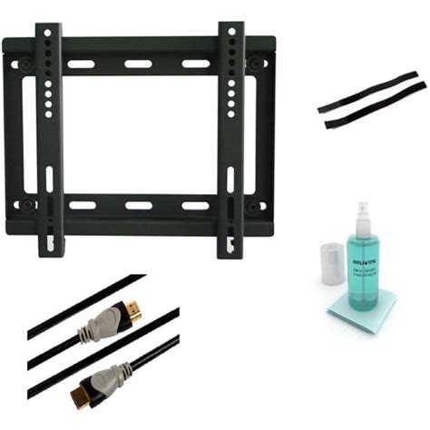 Atlantic Low Profile Fixed TV Wall Mount Kit for 10" to 37" Flat Panel ...