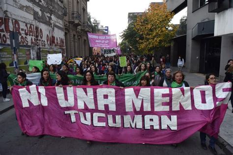 Las Mujeres Marcharon Por La Ciudad Pidiendo Ni Una Menos La Gaceta