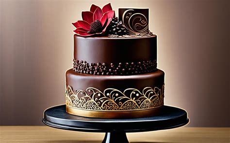 Designing A Stunning Two Tier Chocolate Cake For Special Events