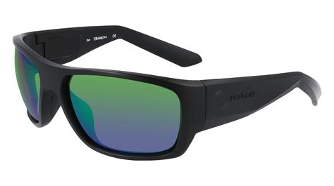 Sunglasses Dragon Dr Flare Ll H 2 O Polar 045 H2o Matte Blk Grn Ion P