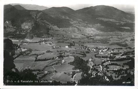 Leitzach Blick Von Der Kesselalm Ins Leitzachtal Kat Miesbach Nr