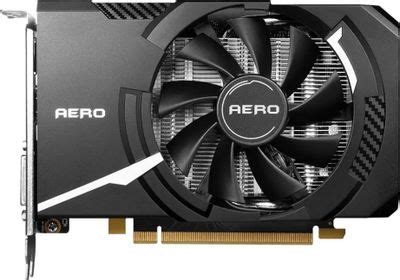 Видеокарта MSI NVIDIA GeForce RTX 3050 RTX 3050 AERO ITX 8G OCV2 8ГБ ...