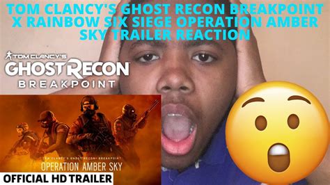 Tom Clancys Ghost Recon Breakpoint X Rainbow Six Siege Operation Amber