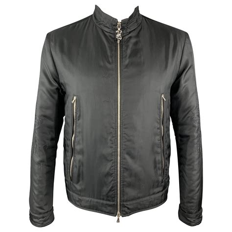 John Richmond Mens Blazer Jacket With Black Leather Shoulder Panels At 1stdibs John Richmond