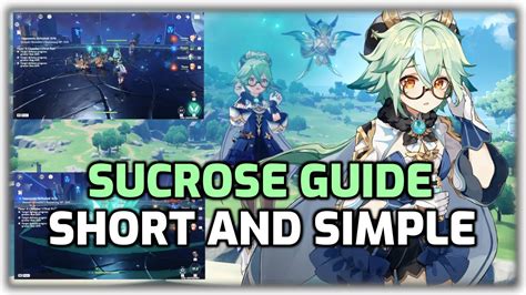 Sucrose Guide Short And Simple Youtube