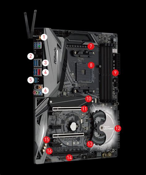 Asrock X470 Taichi Ultimate Am4 Amd Ryzen 3000 Series Cpu Ready Atx Amd