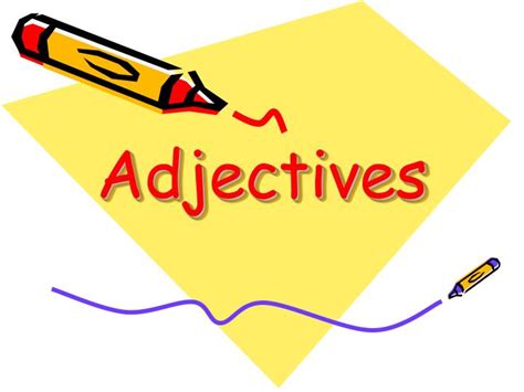 Ppt Adjectives Powerpoint Presentation Free Download Id 2498983