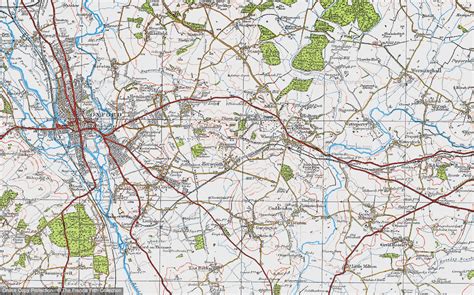 Historic Ordnance Survey Map of Blenheim, 1919