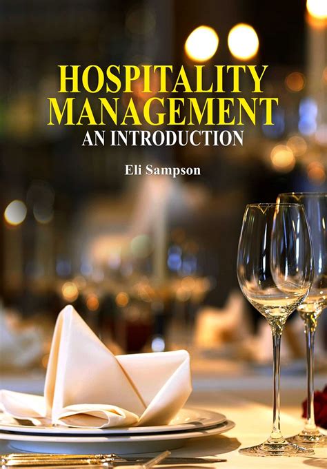 Hospitality Management An Introduction