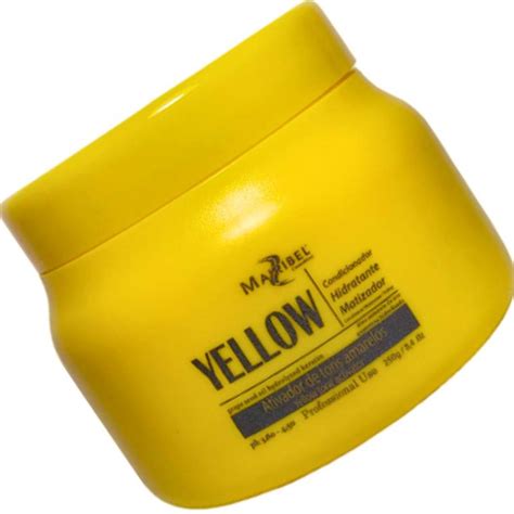 Matizador Ativador Tom Yellow Amarelo 250g Mairibel Original