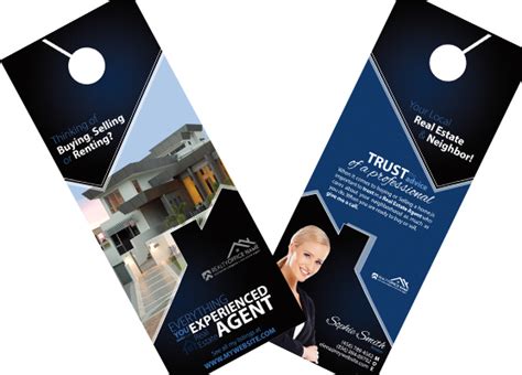 Real Estate Door Hangers | Real Estate Agent Door Hangers