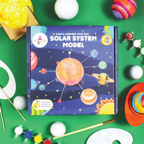 DIY Solar System Model Kit for Kids - Paint & Learn About Space ...