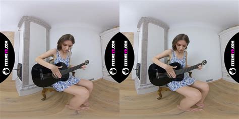Rebeka Ruby After Guitar Lesson Plays With A Pink Vibrator VR Porn Video VRPorn