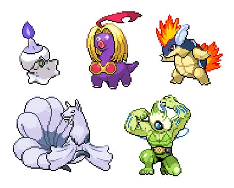 Pokemon Fusion Sprites 2 By Mistermonstermaker On Deviantart