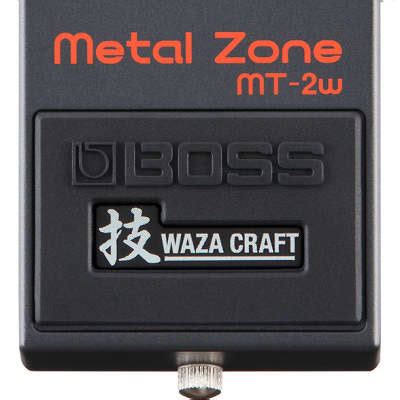 Boss Mt W Waza Craft Metal Zone Guitar Distortion Effects Reverb