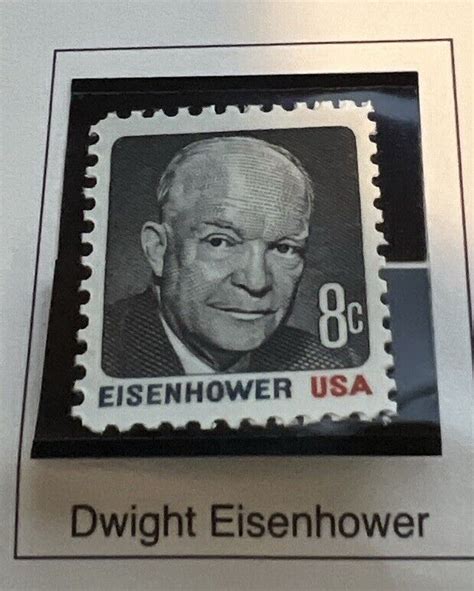 US Stamp Dwight D Eisenhower MNH 8c 1394 EBay