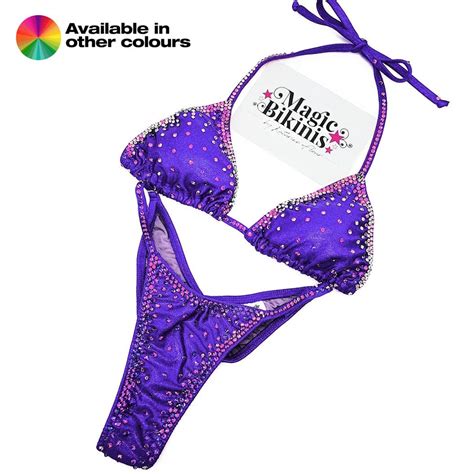 Quick Ship Bikini 234 Mystique Soft Cup Suit NPC PCA GBO NABBA IBFF WFF ICN INBA Magic