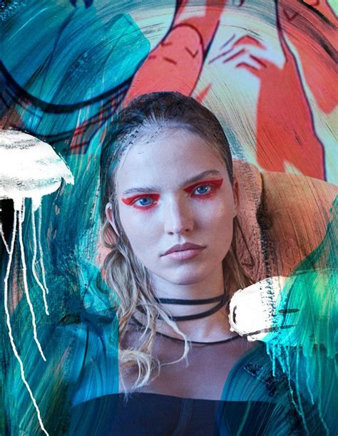 Sasha Luss Stars In The Fashionable Lampoon 08 Cover Story