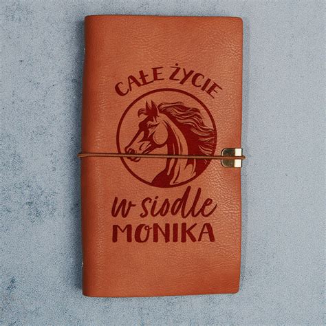 Całe życie w siodle Notes retro MyGiftDna pl