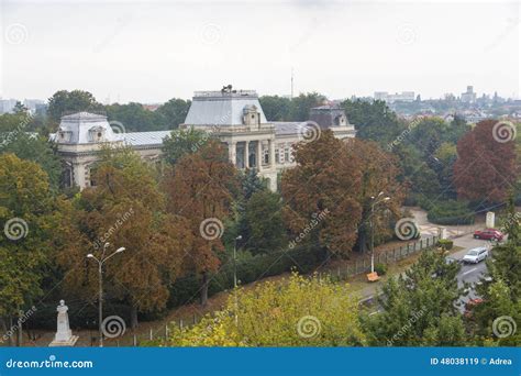 Aerial View of Calarasi County Prefecture and the City Stock Image ...