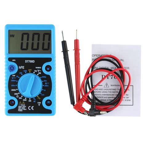 Dt D Digital Multimeter Robolabs Lk