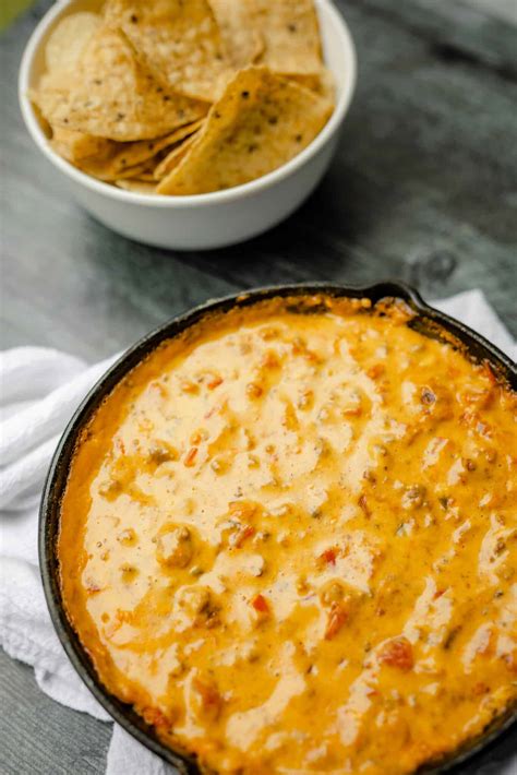 Easy Smoked Queso Dip From Michigan To The Table