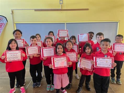 Students Of The Week Bethal Primary School