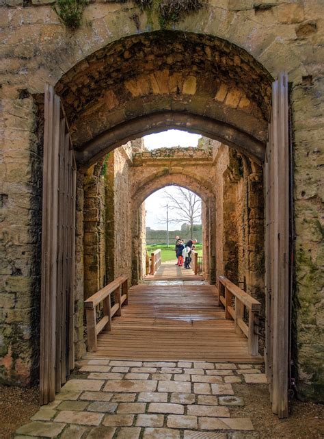 The Gatehouse Guarding The Entrance To The Inner Bailey Of Portchester