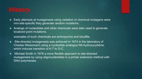 Site directed mutagenesis | PPT