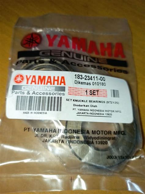 Yamaha Xtz Knuckle Bearing Set Lazada Ph