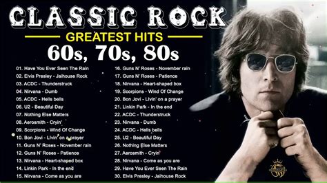 Classic Rock Greatest Hits 60s 70s 80s Best Classic Rock Songs Of