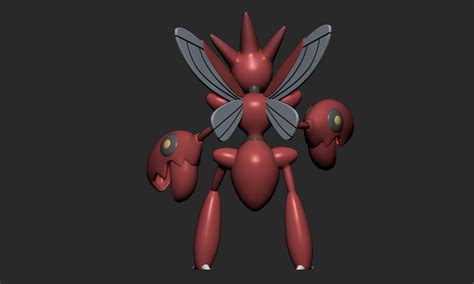 STL file Pokemon - Scyther, Scizor and Kleavor with 2 poses 🐉 ・3D