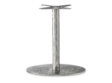 Base Per Tavoli In Acciaio Inox Base Collezione Ellypse By Pf Stile