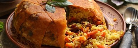 Азербайджанский плов с сухофруктами и мясом - рецепты