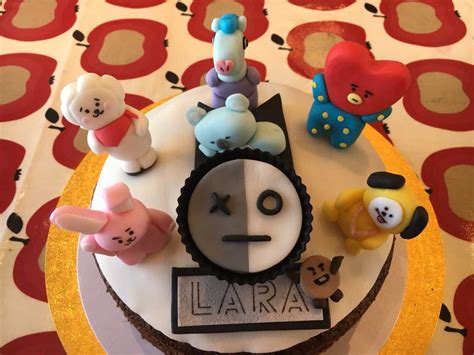 My Bt21 Birthday Cake Bts United Kingdom Amino