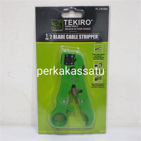 Jual Tang Kupas Kabel Tekiro 2 Blade Cable Stripper Pl Cb1694 Kota