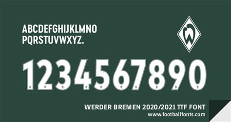 Bundesliga Football Fonts