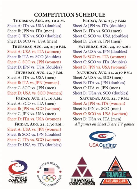 Curling Night in America – Triangle Sports Commission