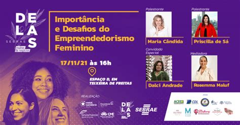 Encontro Delas Importância e Desafios do Empreendedorismo Feminino em