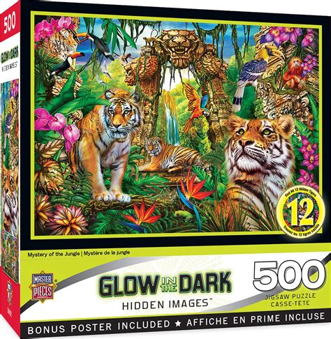 Masterpieces Piece Glow In The Dark Jigsaw Puzzle For Adults