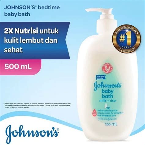 Jual Johnson S Baby Bath Milk Rice 200 Ml Milk Bath Pouch 400 Ml Milk