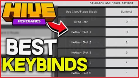 5 OP Keybinds For Minecraft PvP YouTube