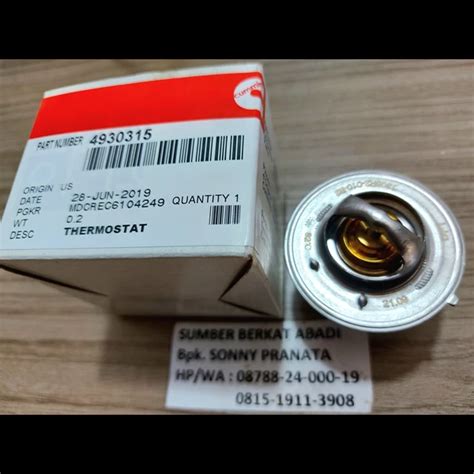 Jual Cummins Thermostat F C