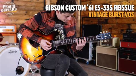 No Talking Just Tones Gibson Custom 61 ES 335 Reissue Vintage