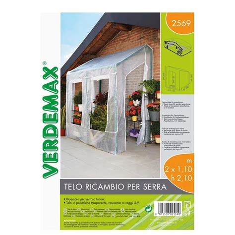 Telo Di Ricambio Verdemax Per Serra Lobelia Eshop