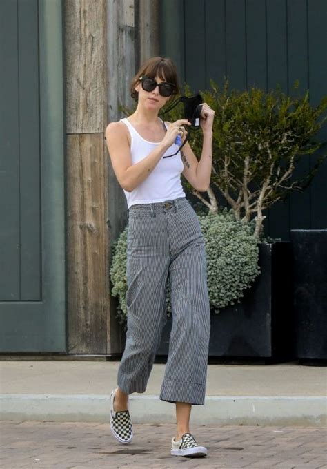 Dakota Johnson Flaunted Her Small Tits Braless In CA 12 Photos The Fappening